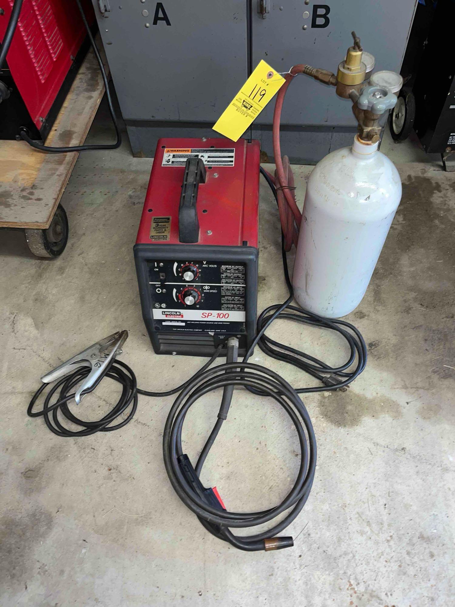 Lincoln SP100 Mig Welder