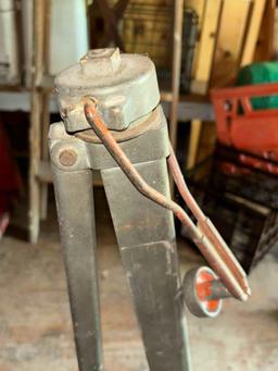 Wooden Tool Chest, Tools, Bumper Jack