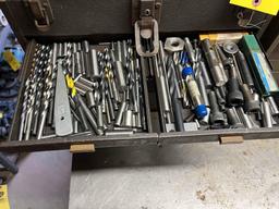 Machinist Toolbox with Machinist Tooling