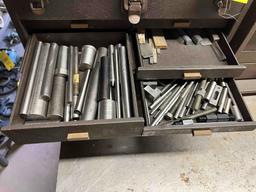 Machinist Toolbox with Machinist Tooling