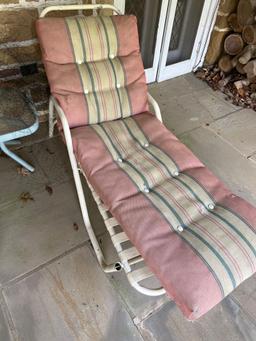 Patio Chair, Lounger, Table
