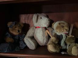 Stuffed Teddy Bears, Decor, Clock