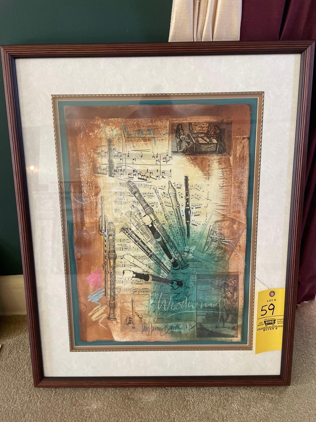 Framed Art Work