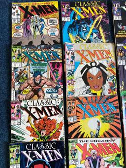 (26) Vintage Marvel X-Men Comic Books