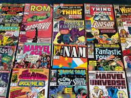 (50) Vintage Marvel Comic Books