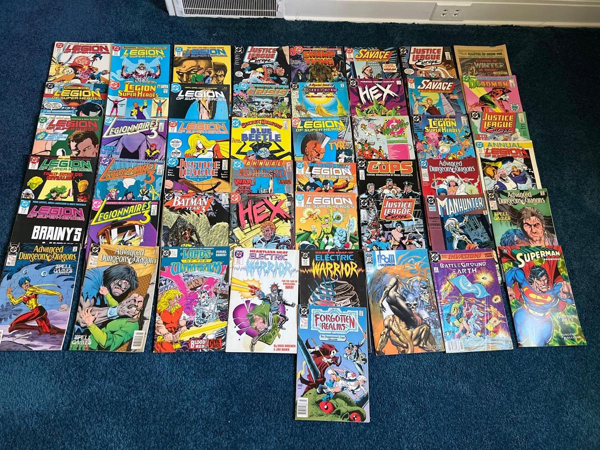 (49) Vintage DC Comic Books