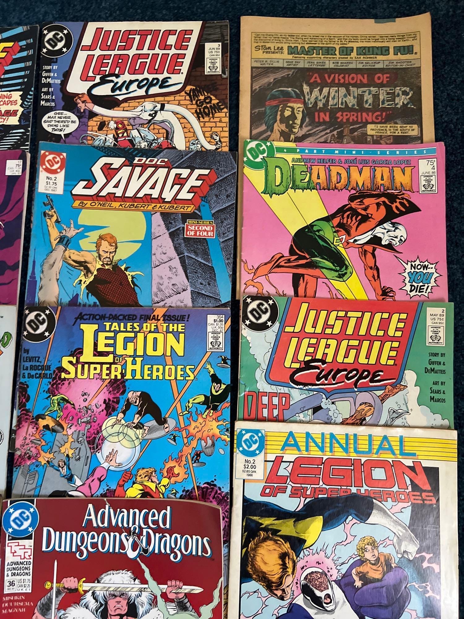 (49) Vintage DC Comic Books