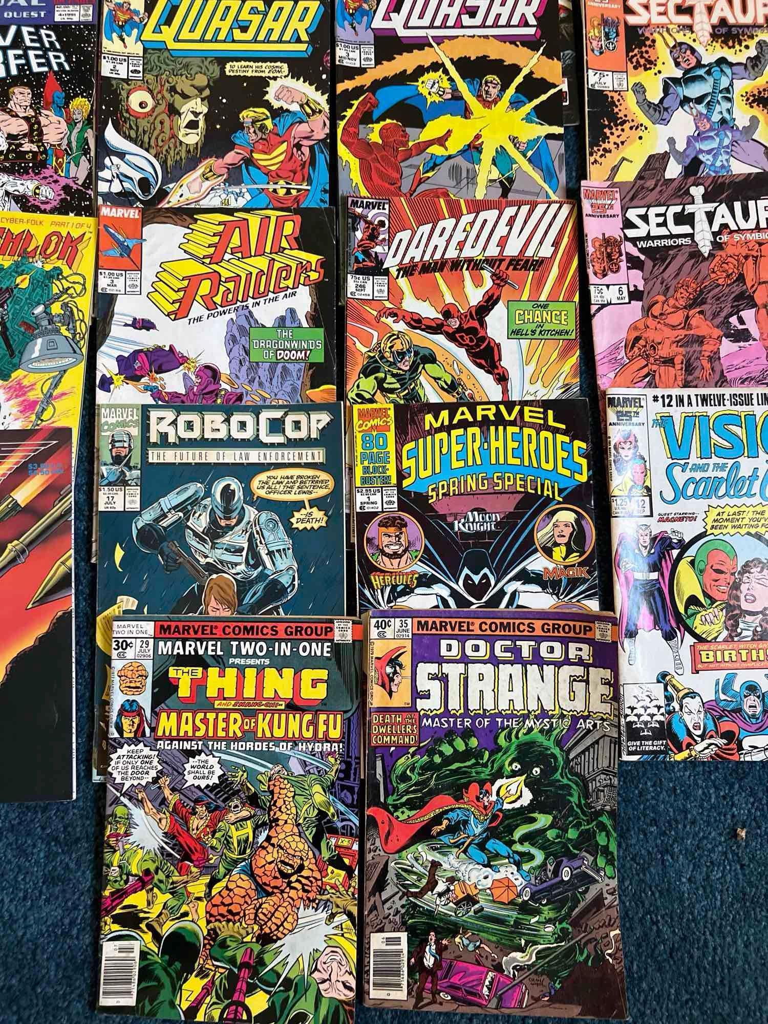 (50) Vintage Marvel Comic Books