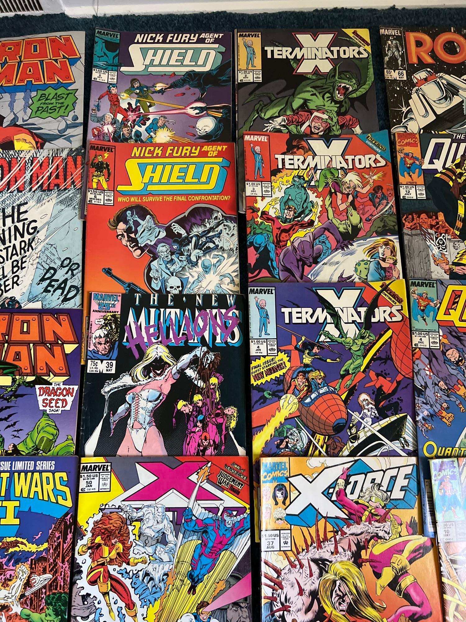 (50) Vintage Marvel Comic Books