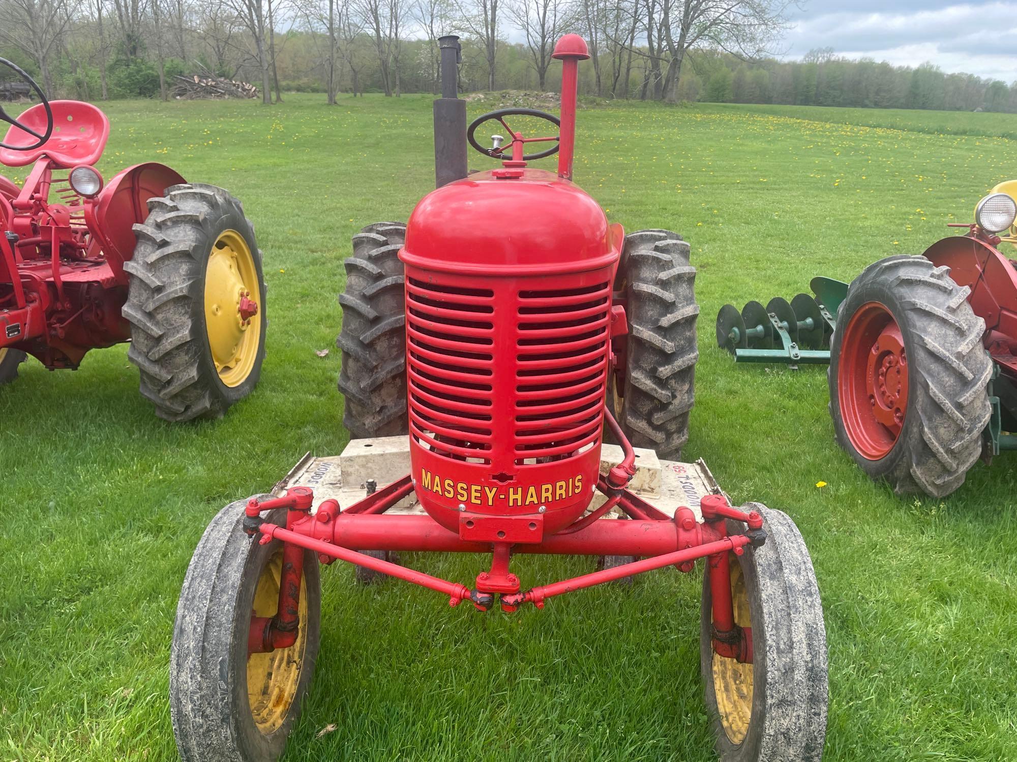 Massey Harris Pacer, WF with woods L59 mower deck