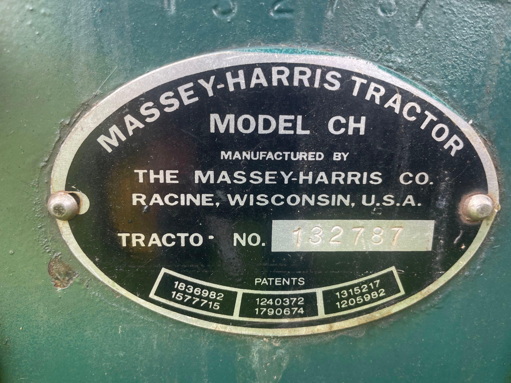 1936 Massey Harris challenger NF