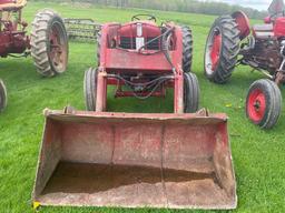 MF 50 loader tractor, gas