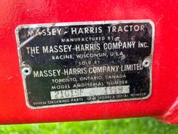 1952 Massey Harris colt 20 hp
