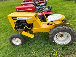 1966 Massey Ferguson executive lawn tractor (yellow)