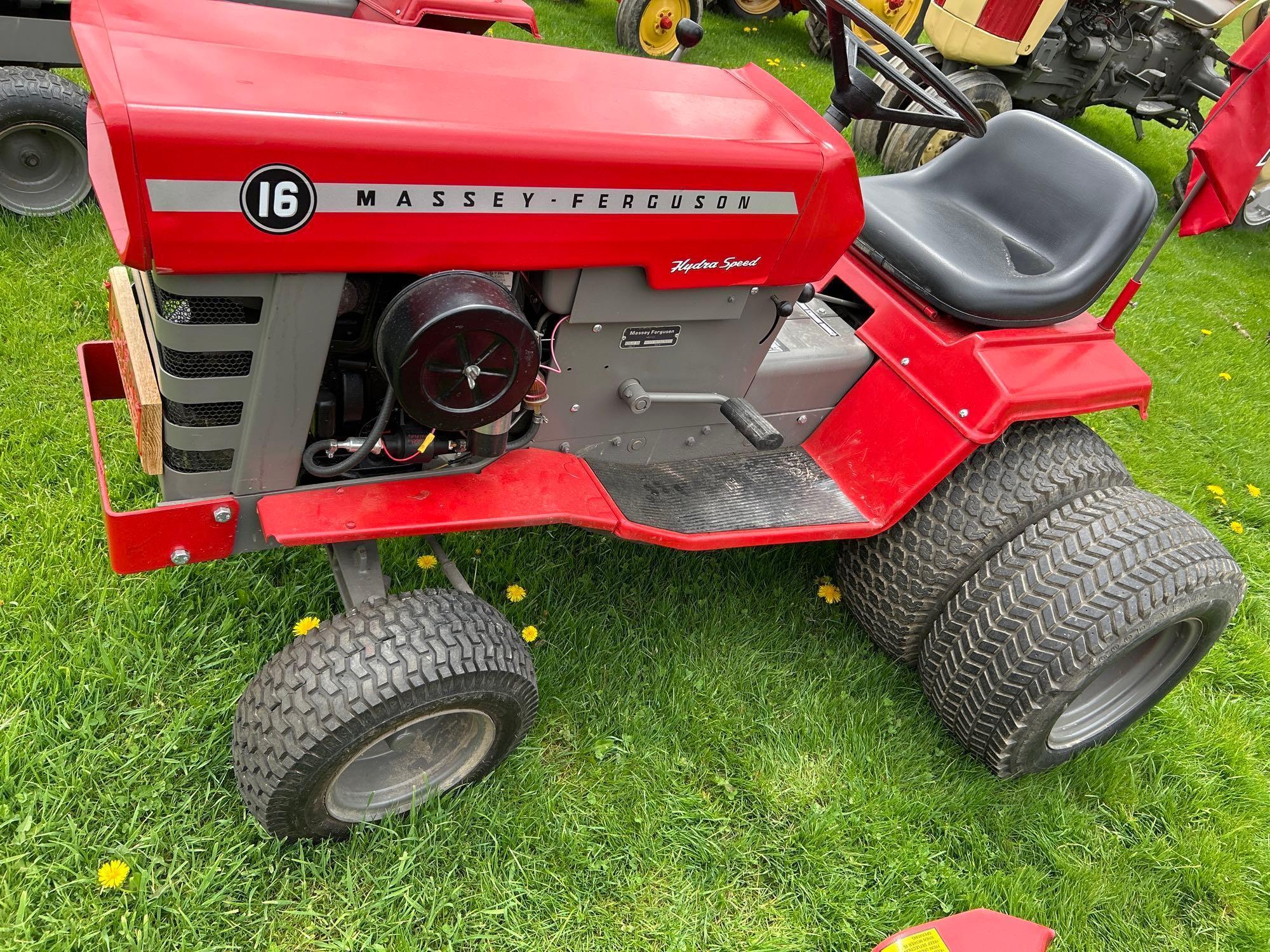 1975 Massey Ferguson 16 hydra speed lawn tractor