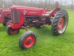 Massey Harris 50 pwr steering WF 3pt