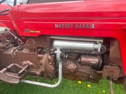 Massey Harris 50 pwr steering WF 3pt