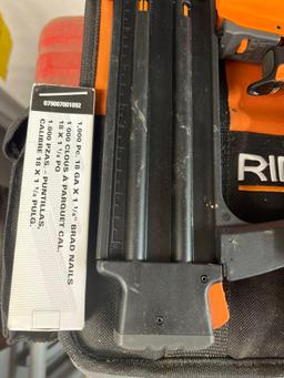 Like New Ridgid 18g Brad Nailer