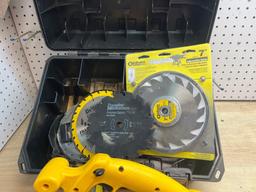 Dewalt Cordless XRP Circular Saw (2) Chargers, (2) 18v XRP Batteries