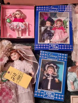 Large Assortment of Vintage Dolls