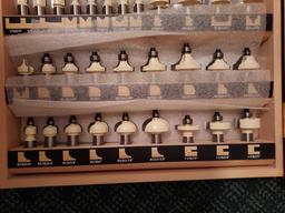 New 66 Piece Router Bit Kit - Brand Unknown