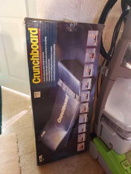 Excel Crunchboard, Stand-Up Weeder, & Hoover Steam Vac