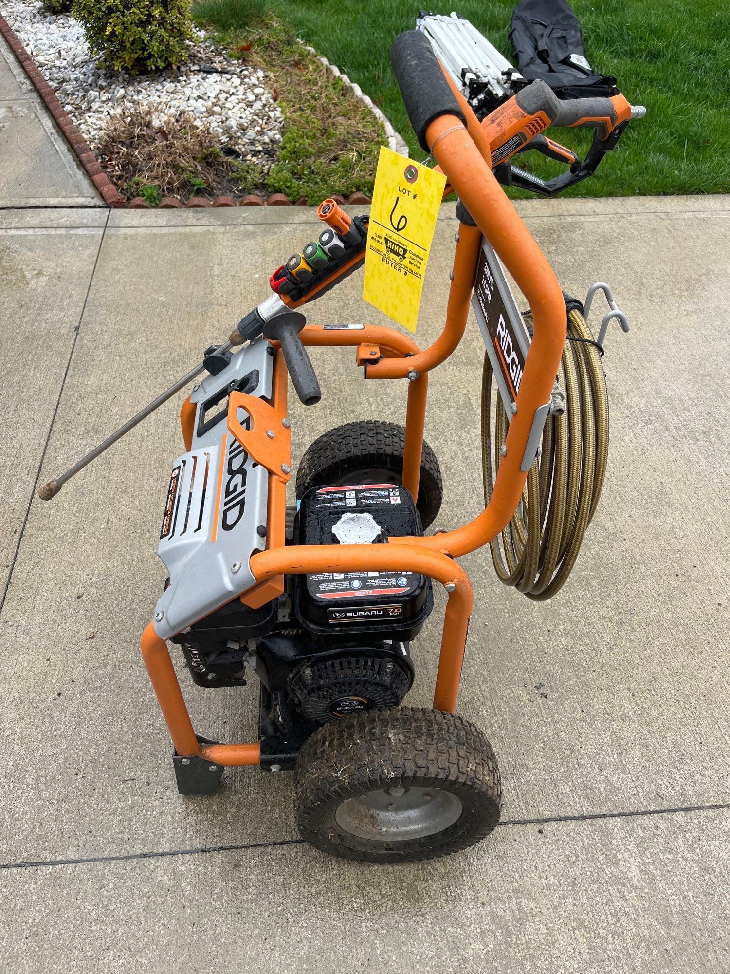 Ridgid 3300psi Powerwasher