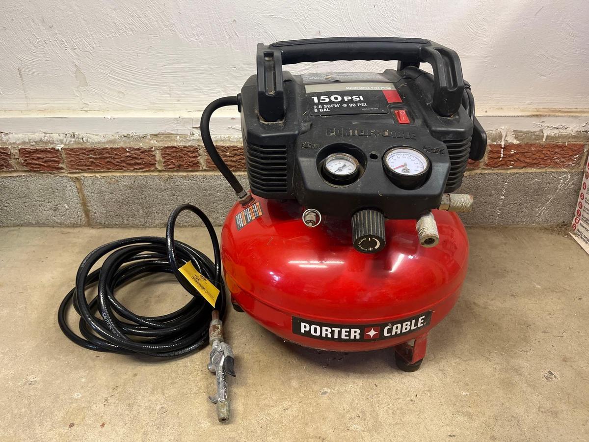 Porter Cable 6gal 150psi Pancake Compressor