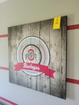 Large canvas Ohio State Buckeyes print