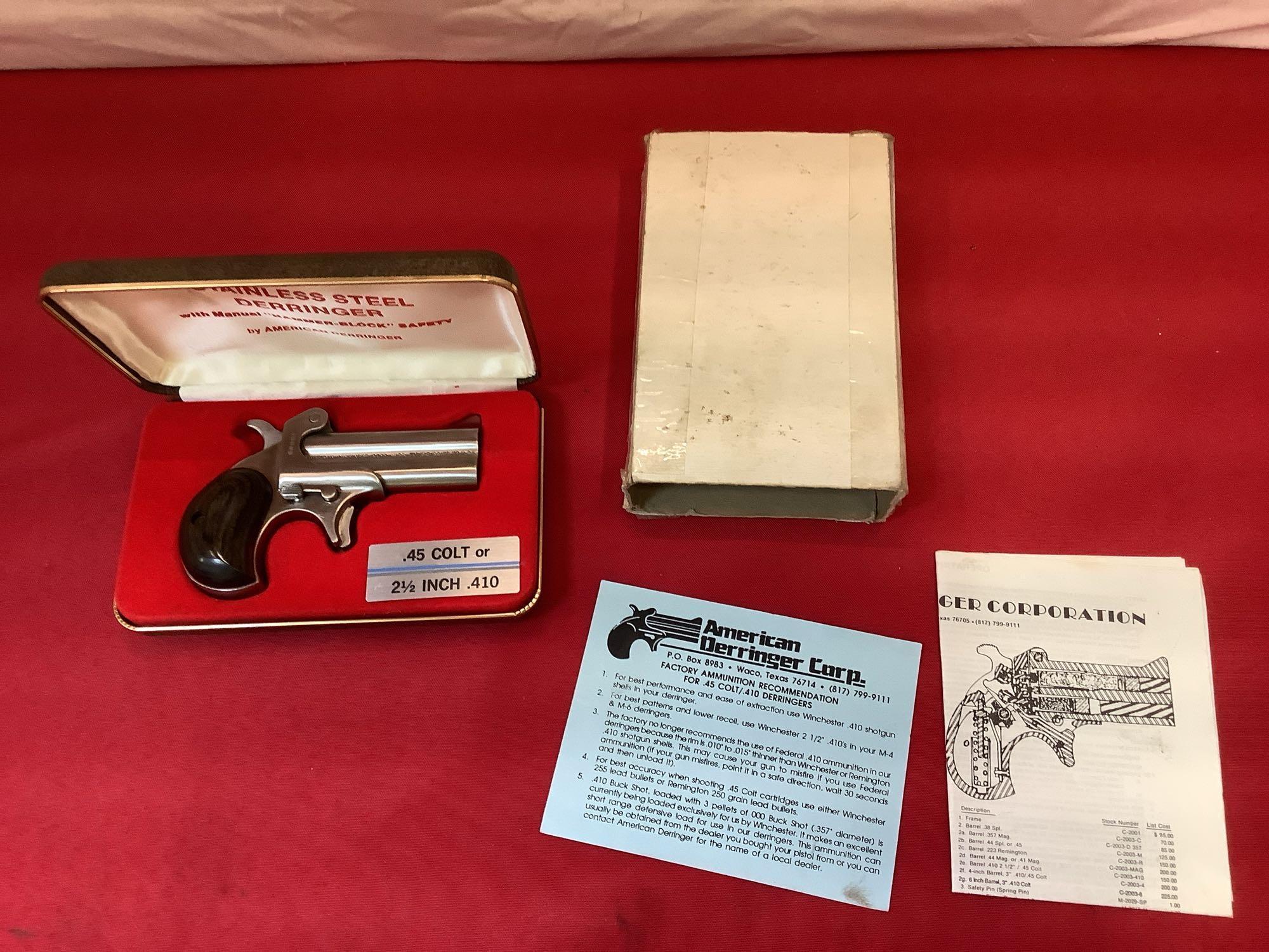 American Derringer mod. M-1 Pistol