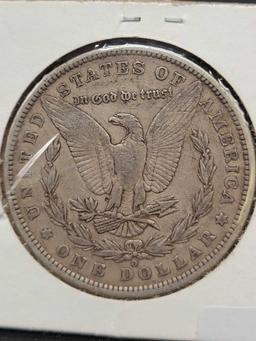 1881 O Morgan Silver Dollar