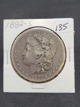 1882 S Morgan Silver Dollar