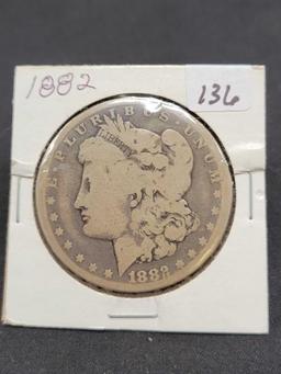 1882 Morgan Sliver Dollar