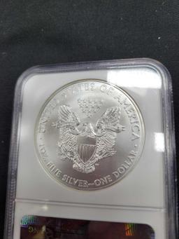 2009 American Eagle Silver Dollar MS 69