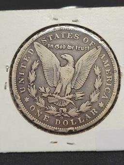 1897 O Morgan silver dollar