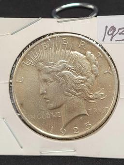 1925 Peace dollar