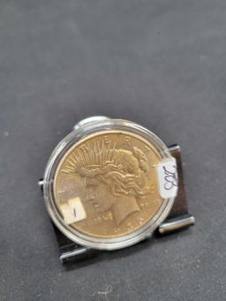 1935 Peace dollar