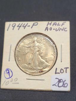 1944 P Walking liberty half dollar