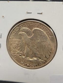 1945 Walking Silver 1/2 Dollar