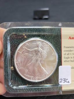 2002 UNC Silver American Eagle