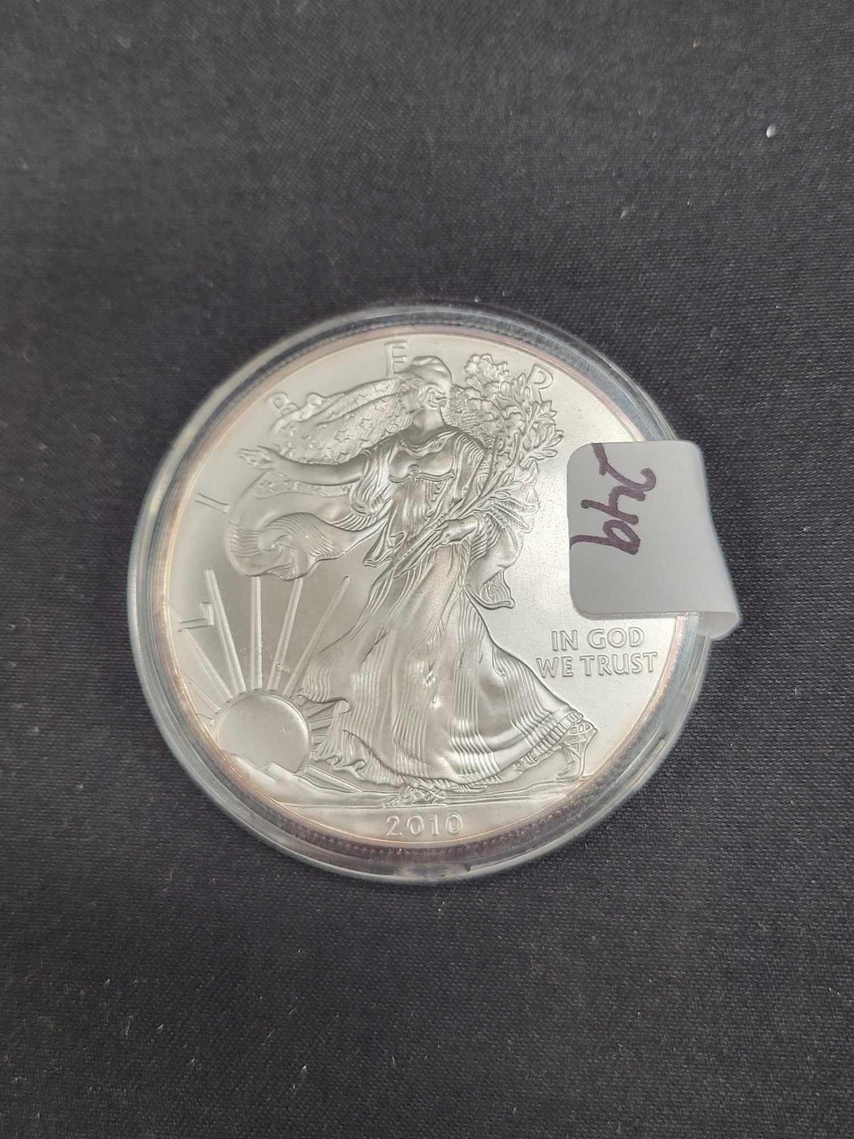 2010 Silver American Eagle Dollar