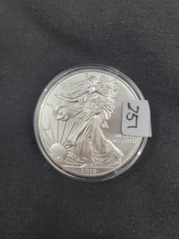 2010 Silver American Eagle Dollar