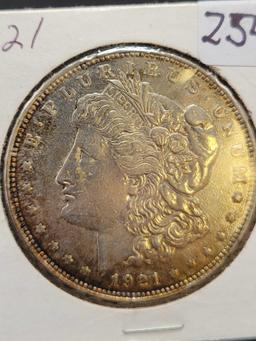 1921 Morgan Silver Dollar