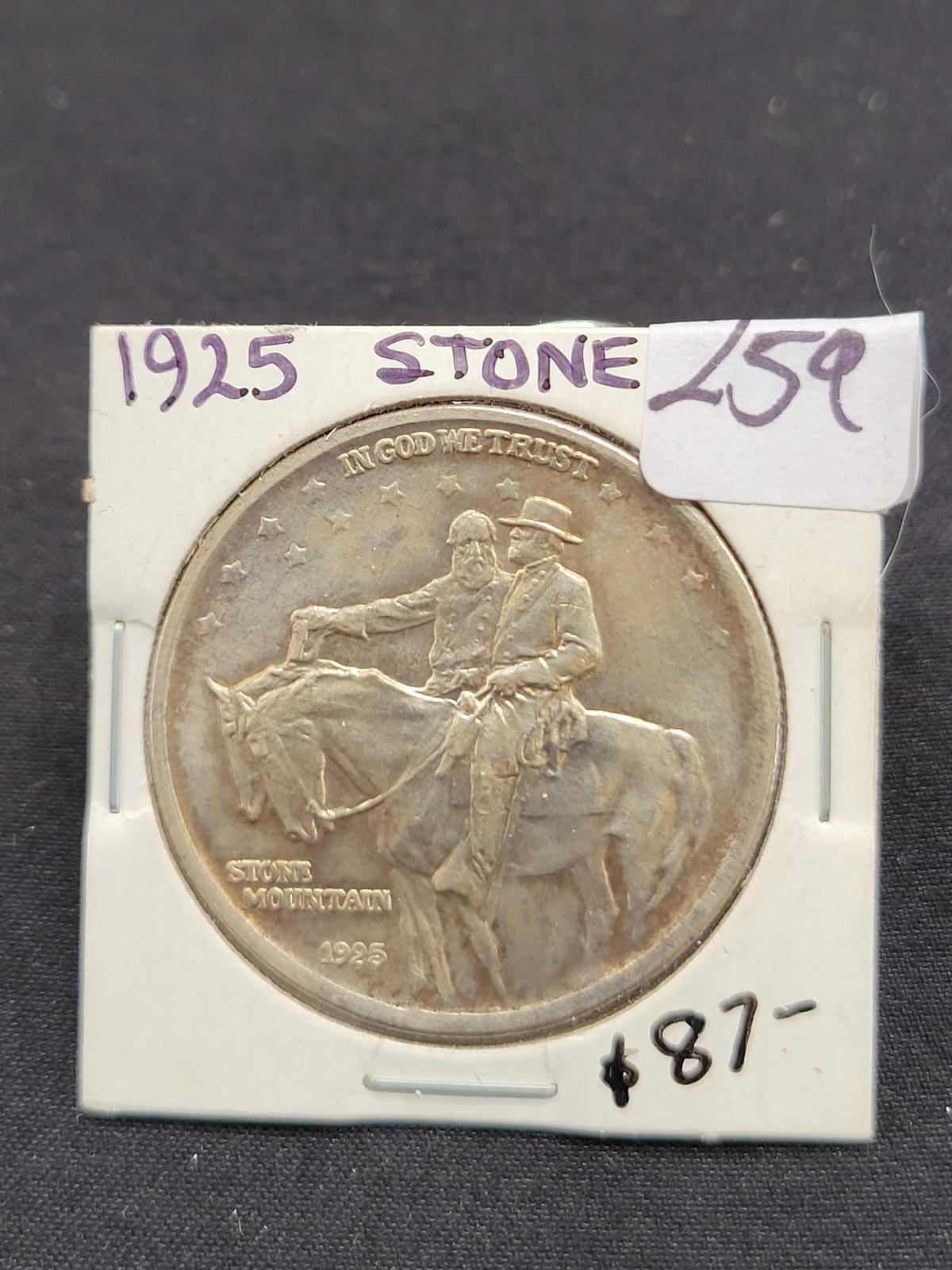 1925 Stone Half Dollar