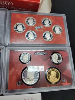 2009 US mint silver proof set
