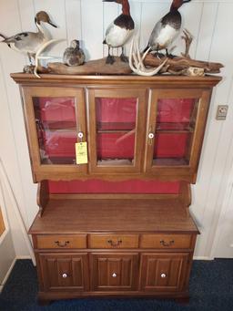 2 Piece Solid Wood Bassett Hutch