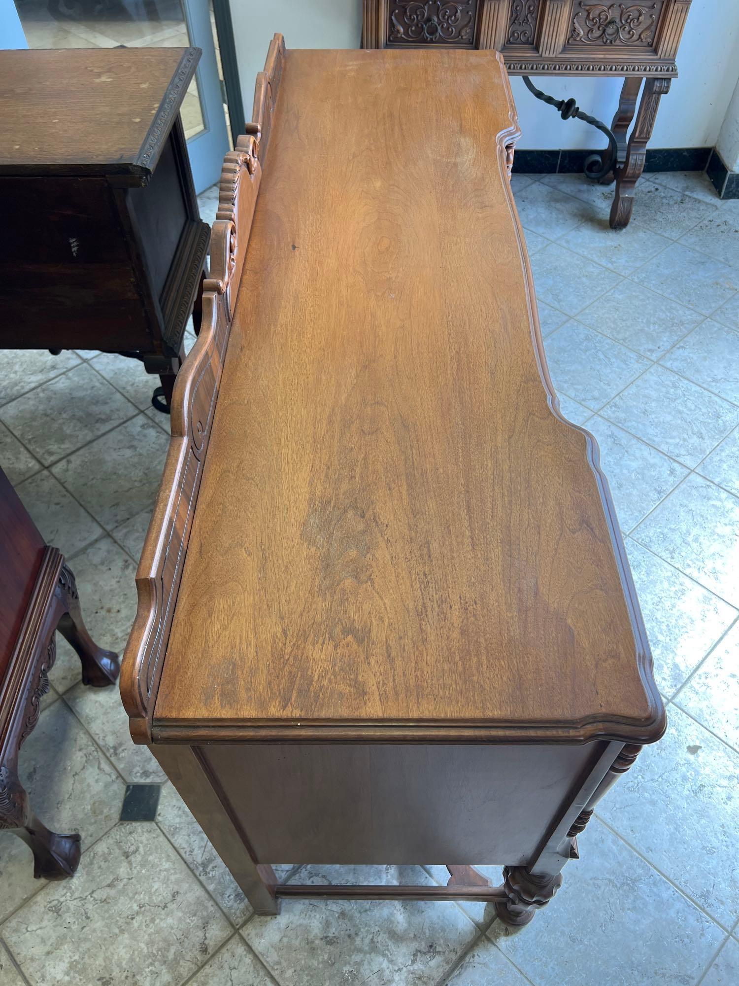 Ornate 1950s American Buffet