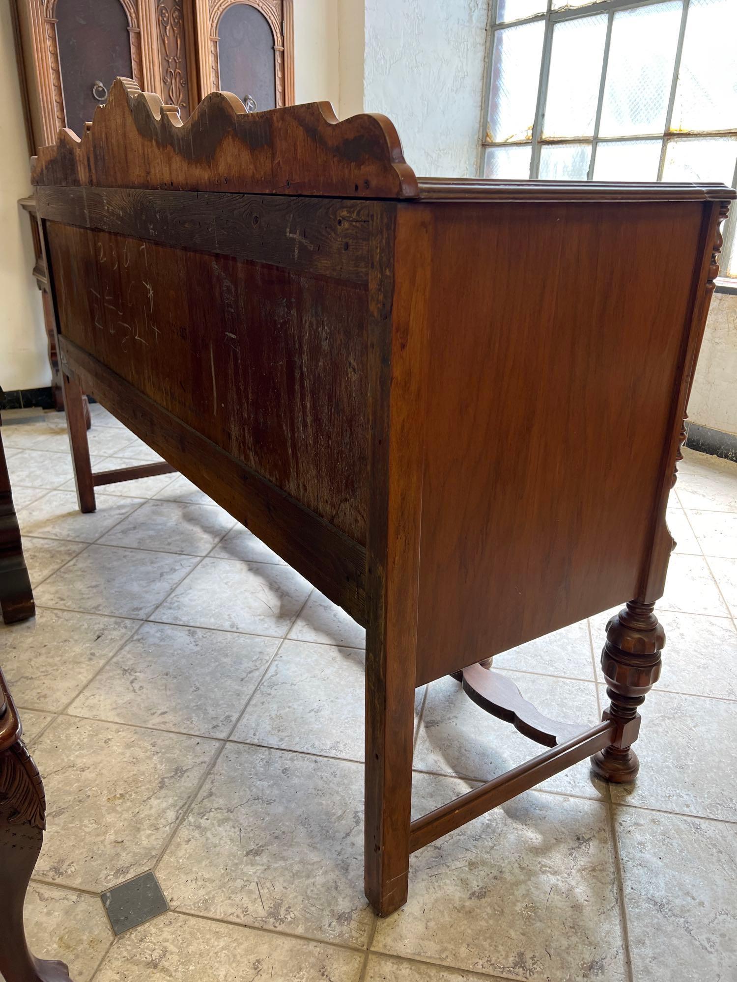 Ornate 1950s American Buffet