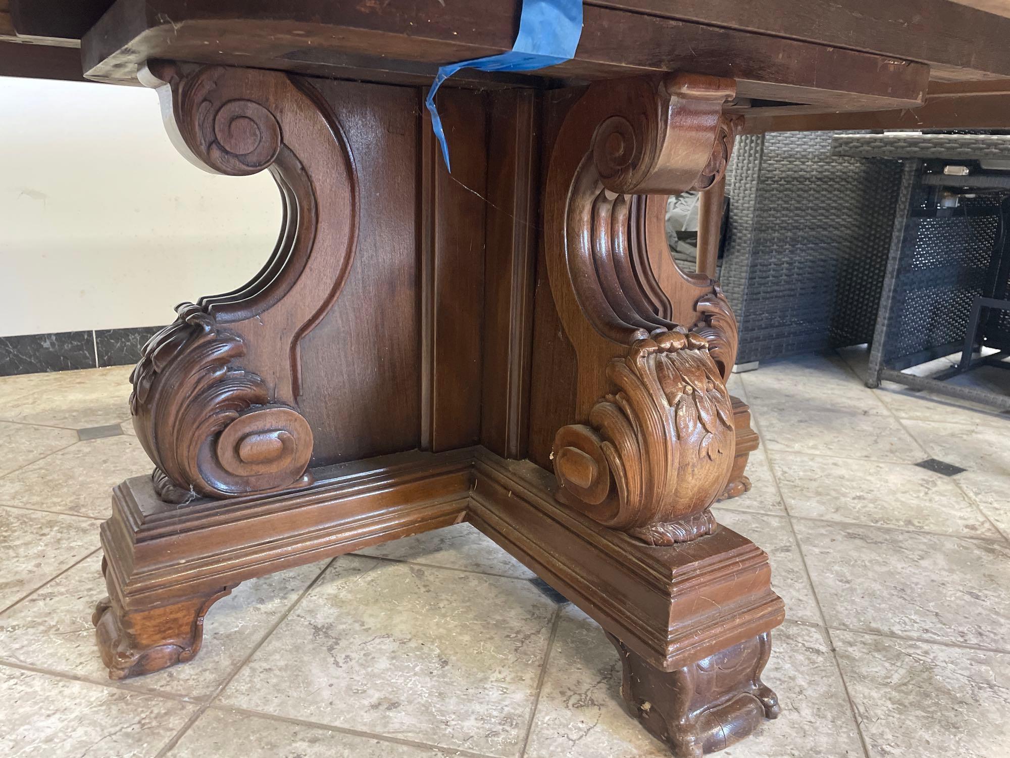 Argentine Rosewood Dining Room Table