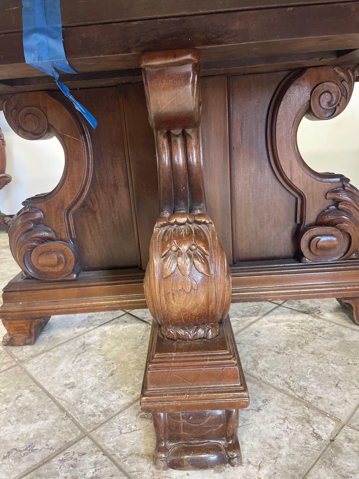 Argentine Rosewood Dining Room Table